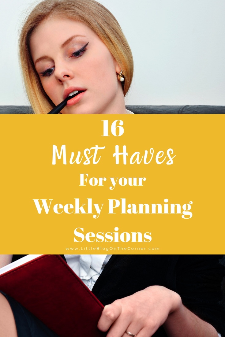 16 Must Haves for your Goal Planning Sessions