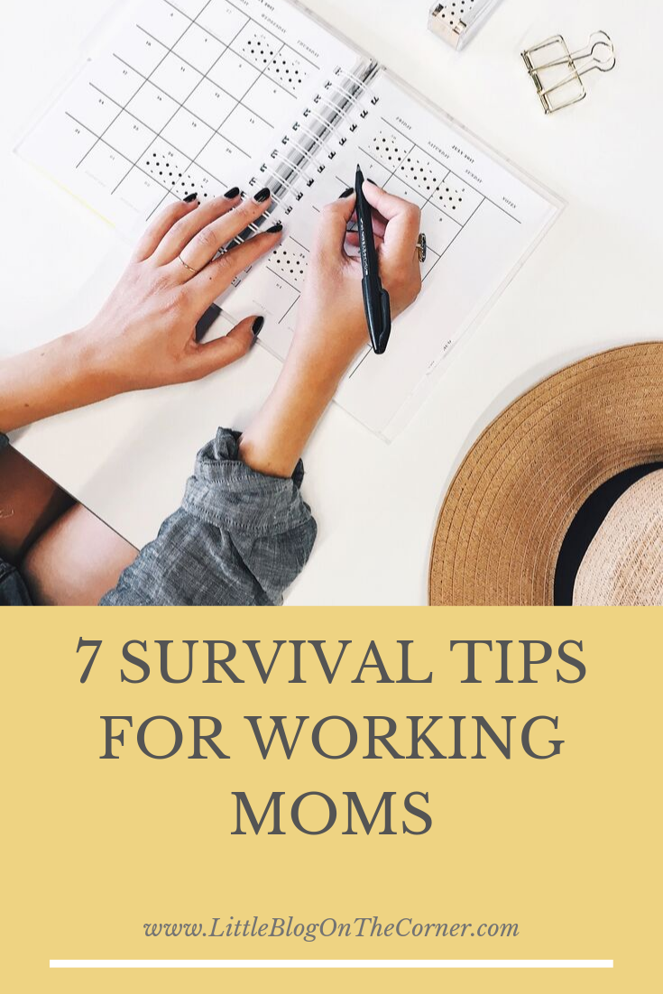 7 Survival Tips For Working Moms