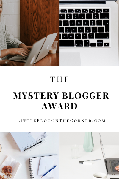 The Mystery Blogger Award